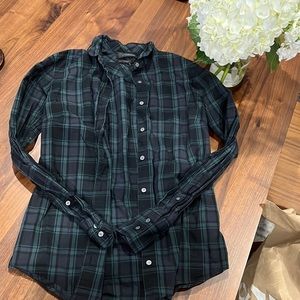 J crew button up top